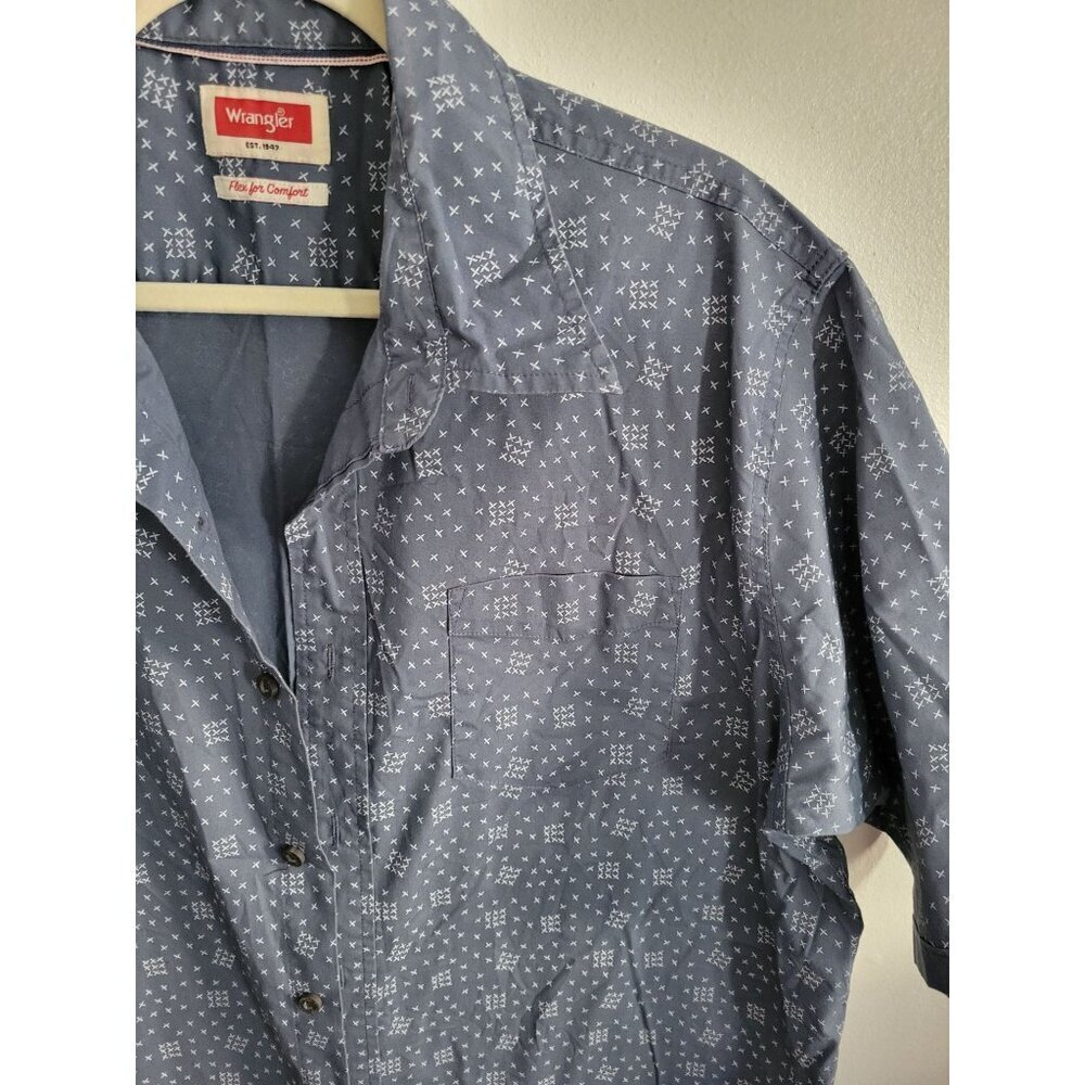 Men's Comfort Half Sleeve Shirt Size L - Picture 3 of 9